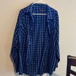 Brand-new tall man flannel